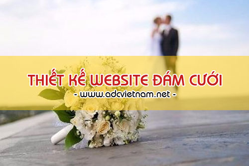 Thiết kế website cung cấp thông tin kế hoạch đám cưới