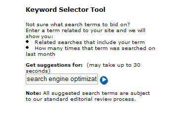 Overture Keyword Selector Tool