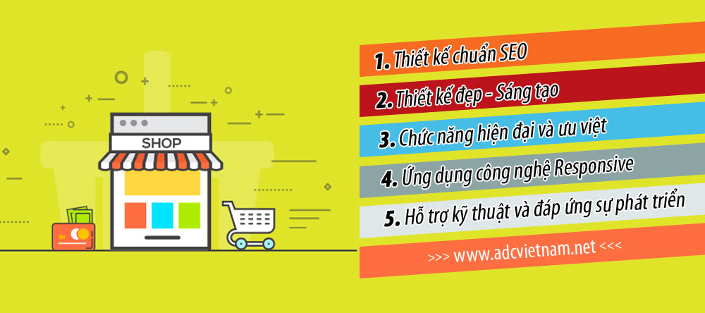 Thiết kế website thương mại điện tử tại ADC Software Thiết kế website thương mại điện tử tại ADC Software