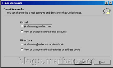  Cấu hình Nhận và Gửi Email Outlook 2000/2003 - ảnh 02