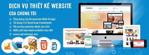 Dịch vụ thiết kế website chuyên nghiệp tại ADC Việt Nam