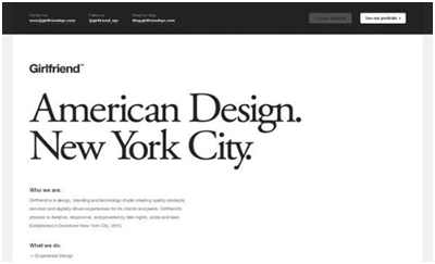 mẫu thiết kế web sử dụng màu đen trắng tuyệt đẹp 7