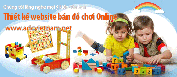 Thiết kế website bán đồ chơi trẻ em online để tăng doanh thu