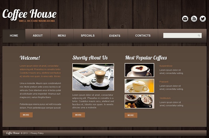 Nhìn nhận về thiết kế website quán cà phê và cách tiếp xúc của người dùng