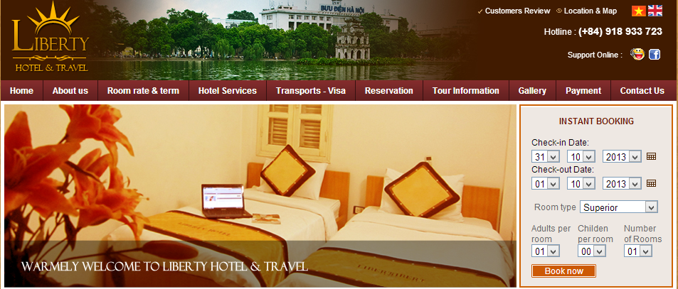 thiết kế website du lịch, thiết kế website du lịch đẹp